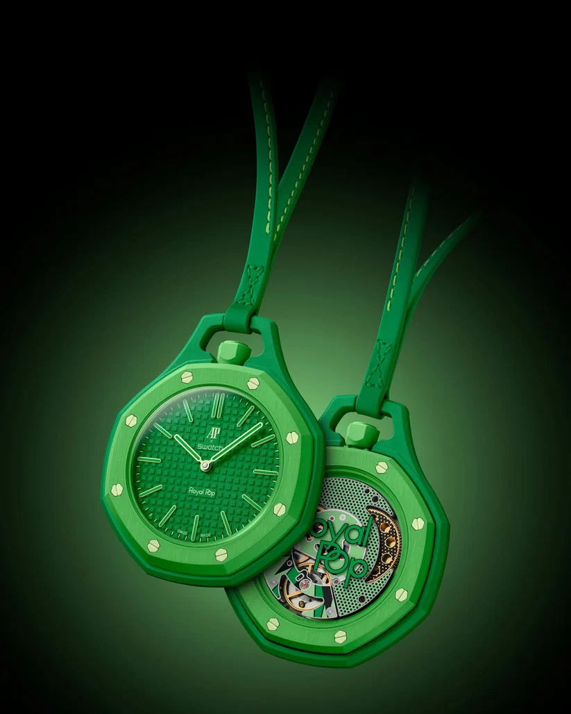 AP x Swatch Royal Pop (Green Eight)