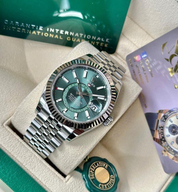 ROLEX SKY DEWLLER AUTOMATIC WATCH