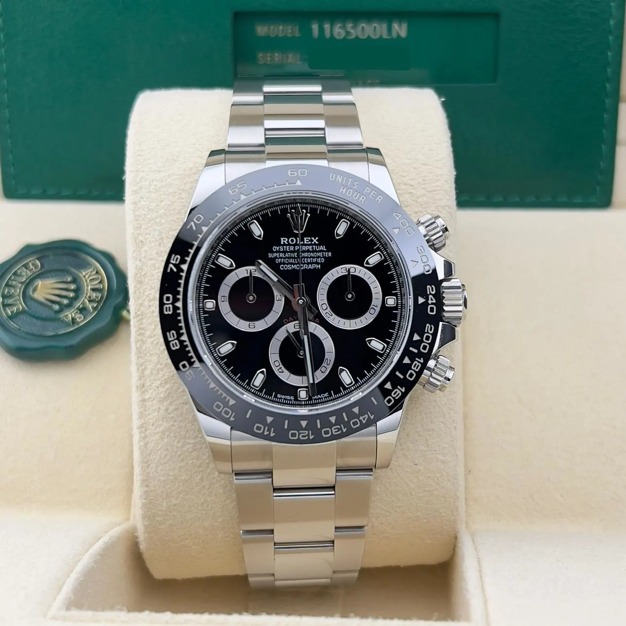 2023 Rolex Daytona Steel / Ceramic / Black