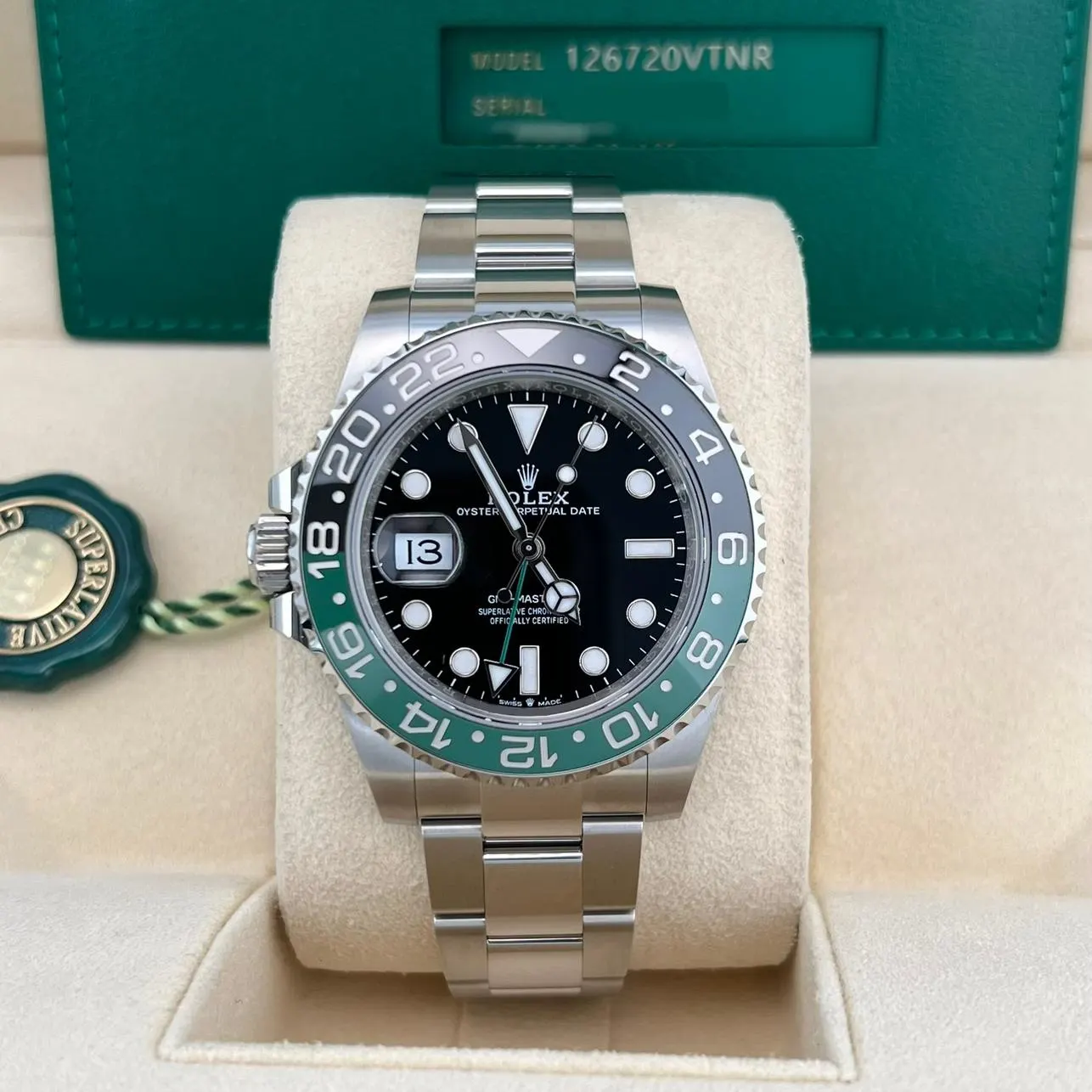 2024 Rolex GMT-Master II "Sprite" / Oyster