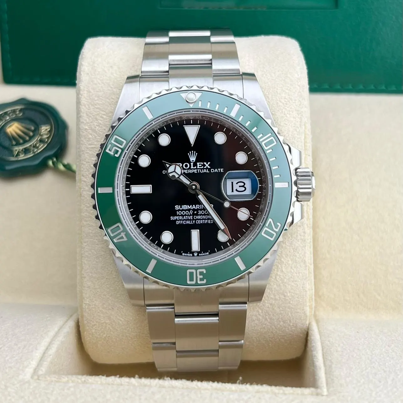 2024 Rolex Submariner Date 41 "Starbucks"