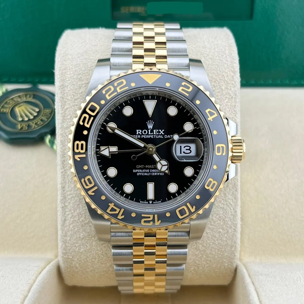 2023 Rolex GMT-Master II Two-Tone / Black / Jubilee