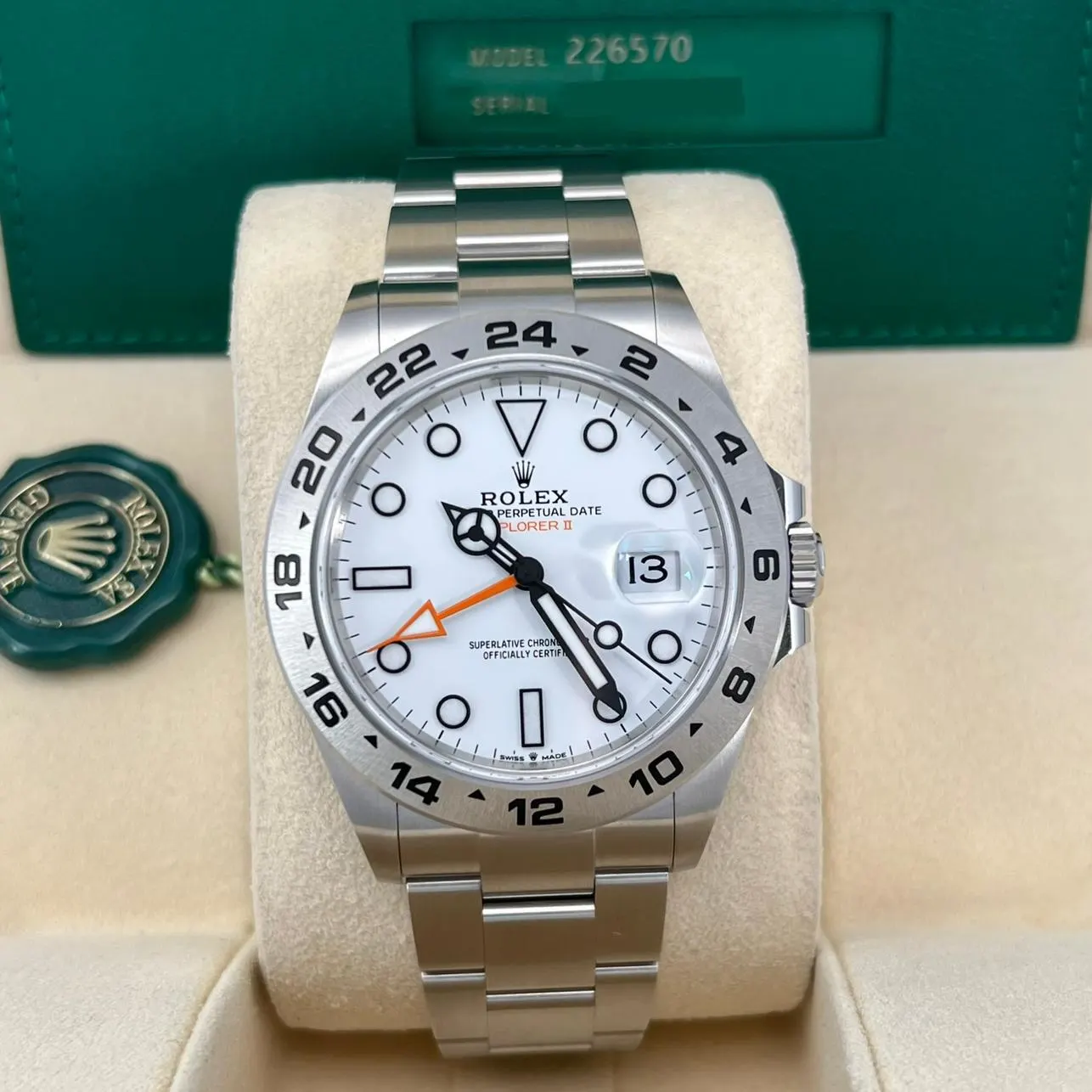 2024 Rolex Explorer II White