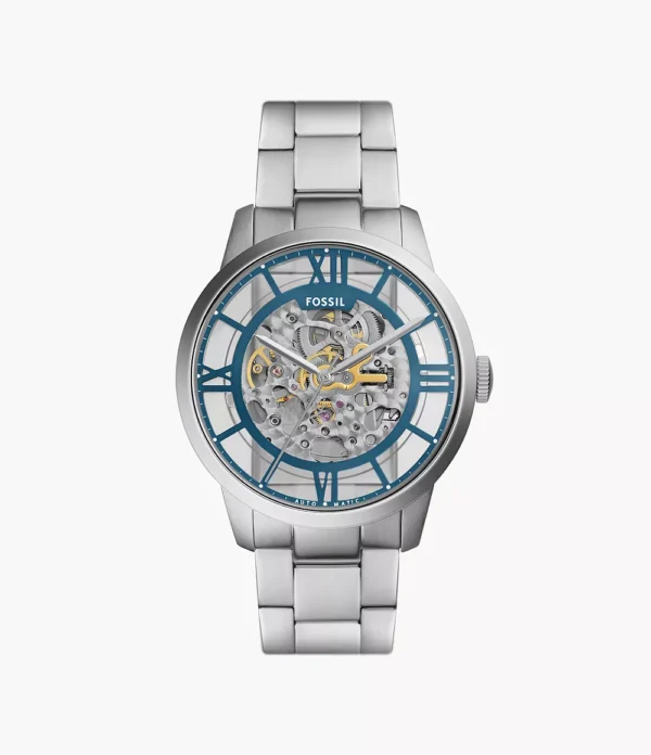FOSSIL TOWNSMAN AUTOMATIC STAINLESS STEEL