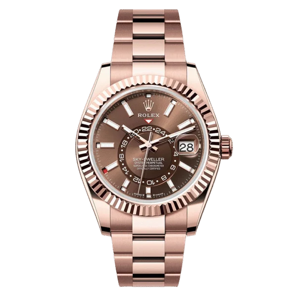 ROLEX SKY DWELLER (GOLD CHOCOLATE)