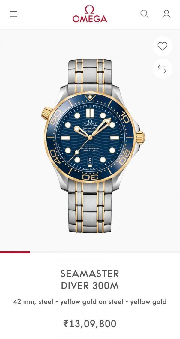 OMEGA SEAMASTER DIVER 300M AUTOMATIC