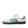 Adidas_Samba cloud white green