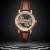PATEK PHILIPPE SKELETON LEATHER STRAP
